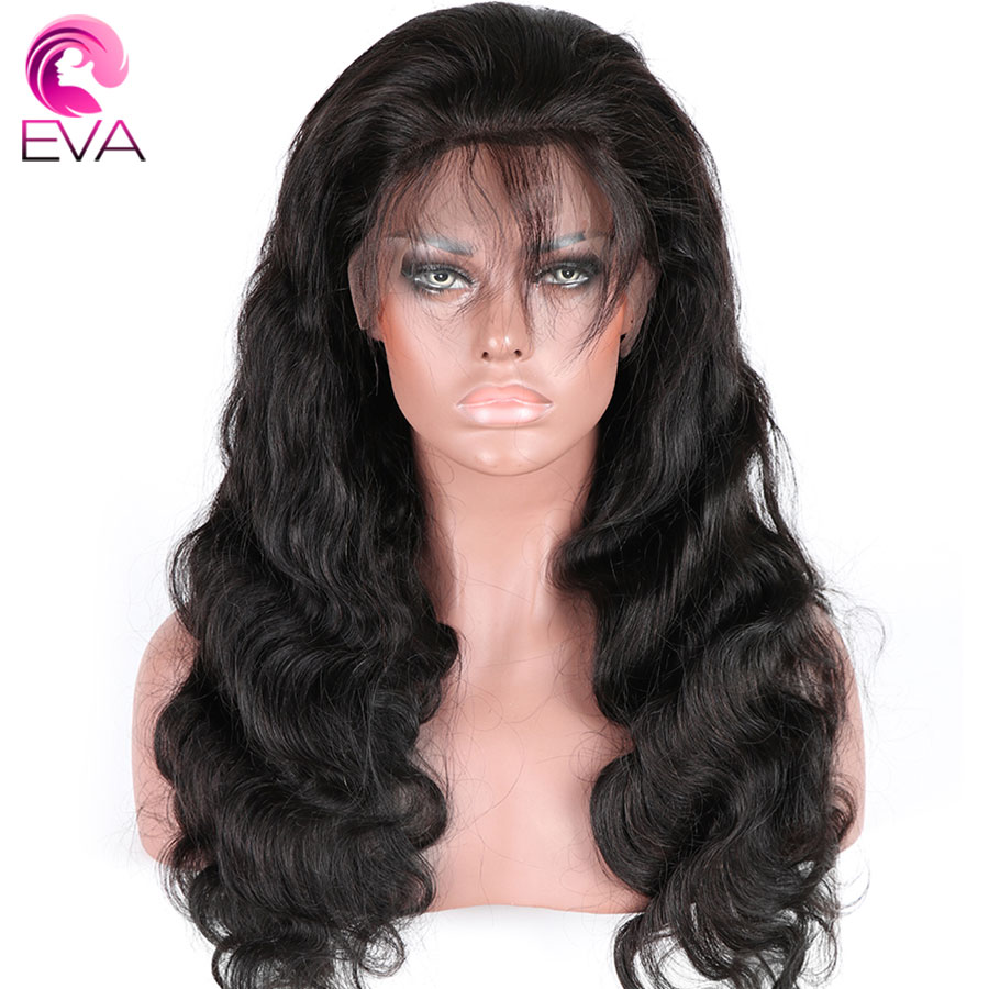 Eva 딥 웨이브 레이스 프론트 가발 여성용 브라질 레이스 프론트 인간의 머리카락 가발은 아기 머리카락으로 뽑은 Pre Loose Deep Wave Wig Remy